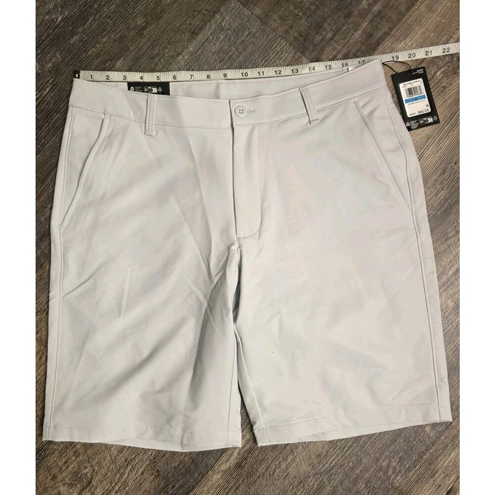 Under Armour Men's Matchplay Golf Shorts Light Grey Size 36x10 NWT